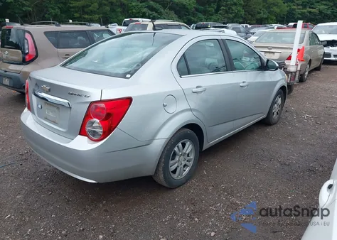 2012 Chevrolet Sonic 2Lt from USA, damaged, VIN 1G1JC5SH1C4106958